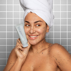 Yo Detox Charcoal Face & Body Enzyme Scrub